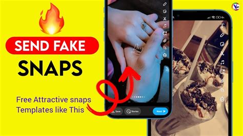 how to send fake snaps|More.